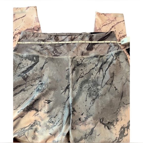 LA Image Marble Print Leggings, size XL - Picture 6 of 9